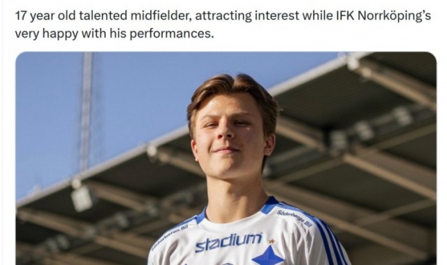 开云集团中国官网-罗马诺：德国、英格兰俱乐部关注北雪平17岁中场布伦纳